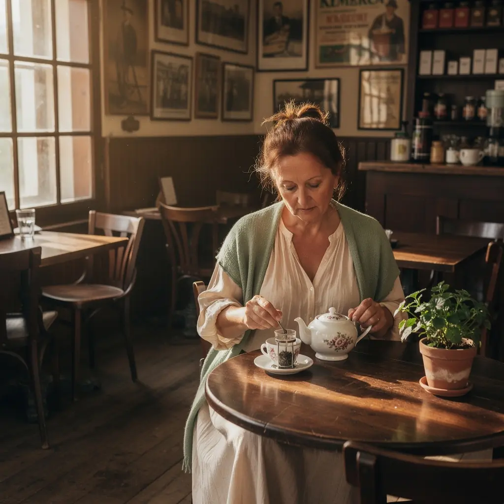 Teafilterek és ízesítők, amelyek különböző teakeverékekhez készültek.
