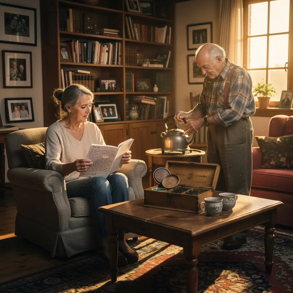 Egy tea időzítő, amely segít a tökéletes főzési idő elérésében.