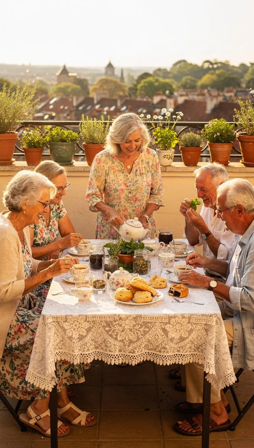 Különböző teafajták szépen elrendezve egy asztalon.